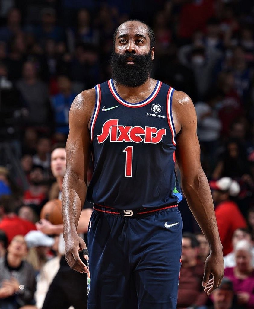 哈登单场20助攻，76人进攻火力全开